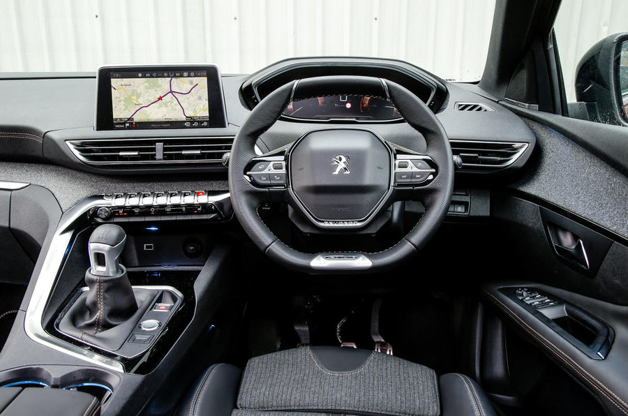 Peugeot 3008 Car Reverse Rear View Camera Kit with Guidelines